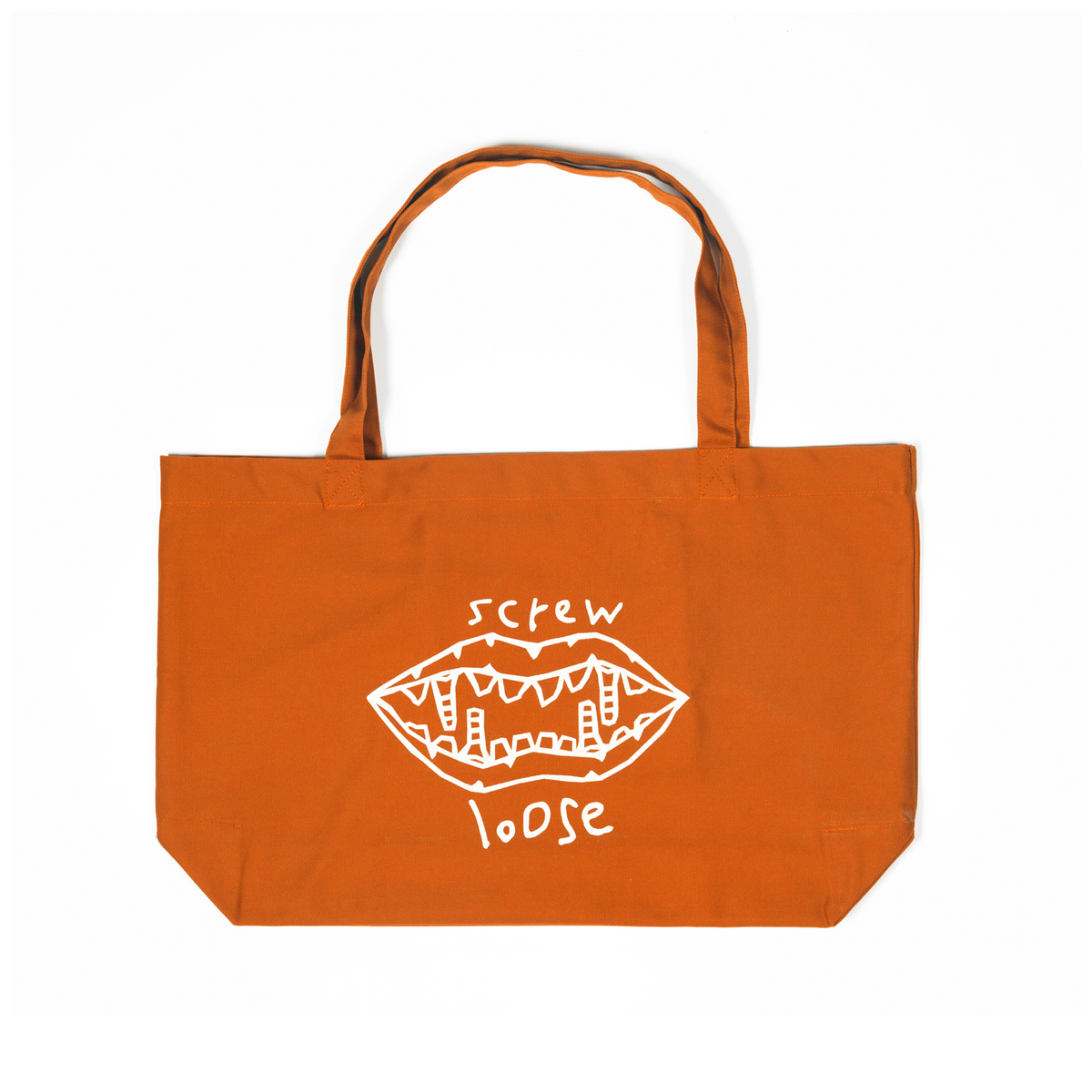 LOGO TOTE BAG ORANGE – Screw Loose Fastening Co.